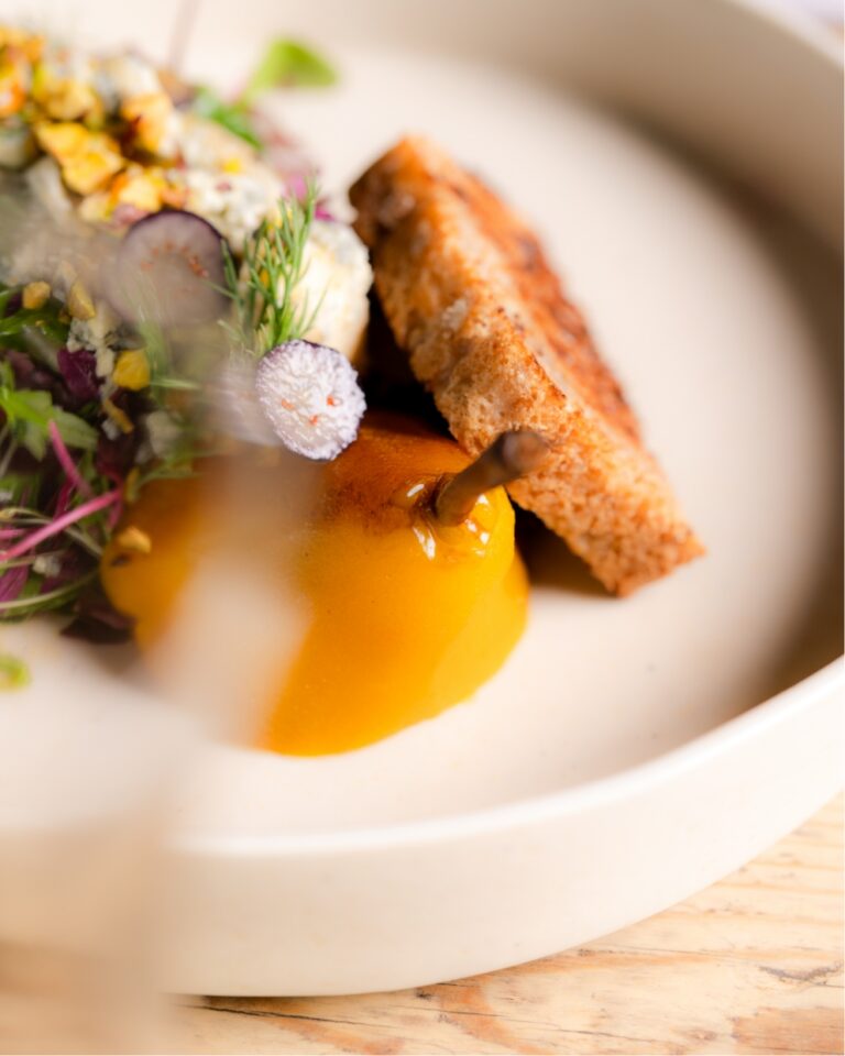 A plated dish from Marble Johannesburg’s official food gallery